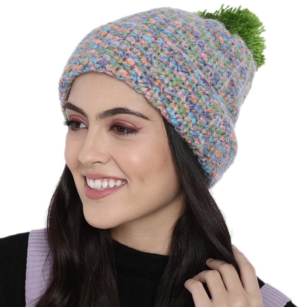 Hand Knitted Beanie Cap