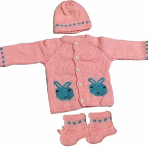 Hand Made Front Open Woolen