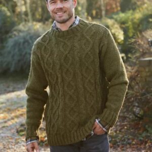 Premium handmade wool sweater for men