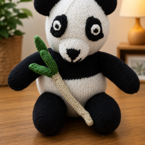 Knitted Gaint Panda  Wool